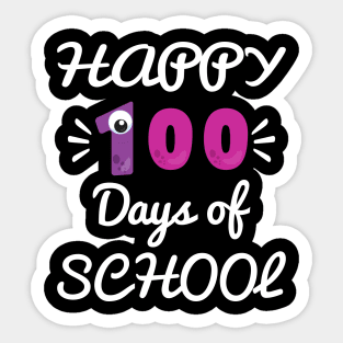 Happy 100 Days of School Sticker